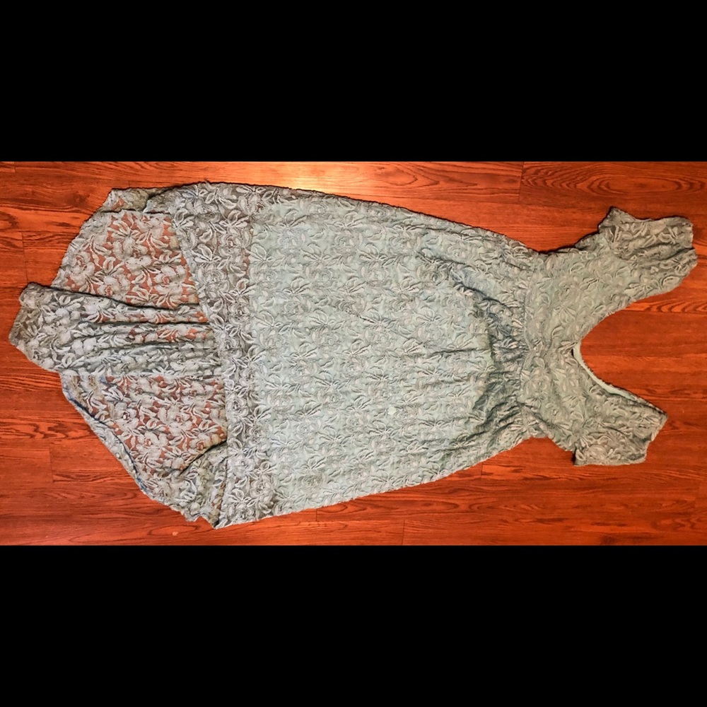 Hi-lo lace babydoll dress